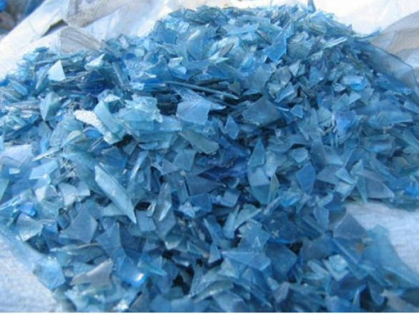 Blue Pc Water Bottle Regrind 99.99% Pure